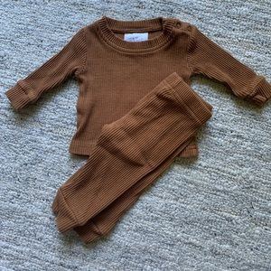 Mebie Baby ribbed two piece set (3 months)